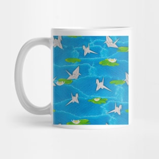 origami paper cranes Mug